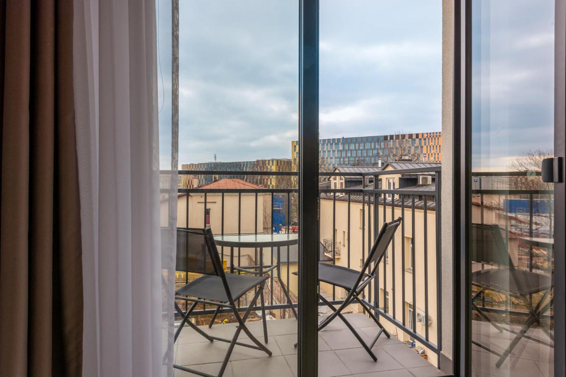 Studio Apartment Balcony